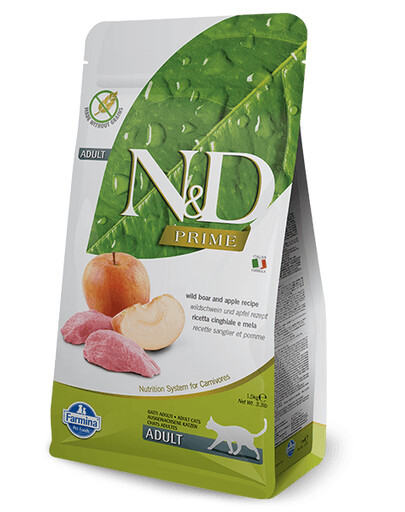 FARMINA N&D boar & apple adult cat 300g